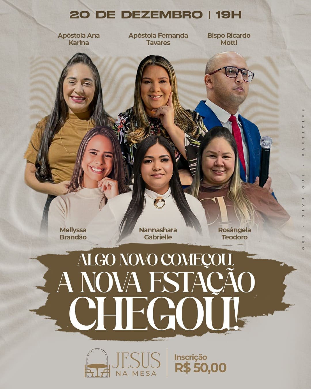 A NOVA ESTAÇÃO CHEGOU