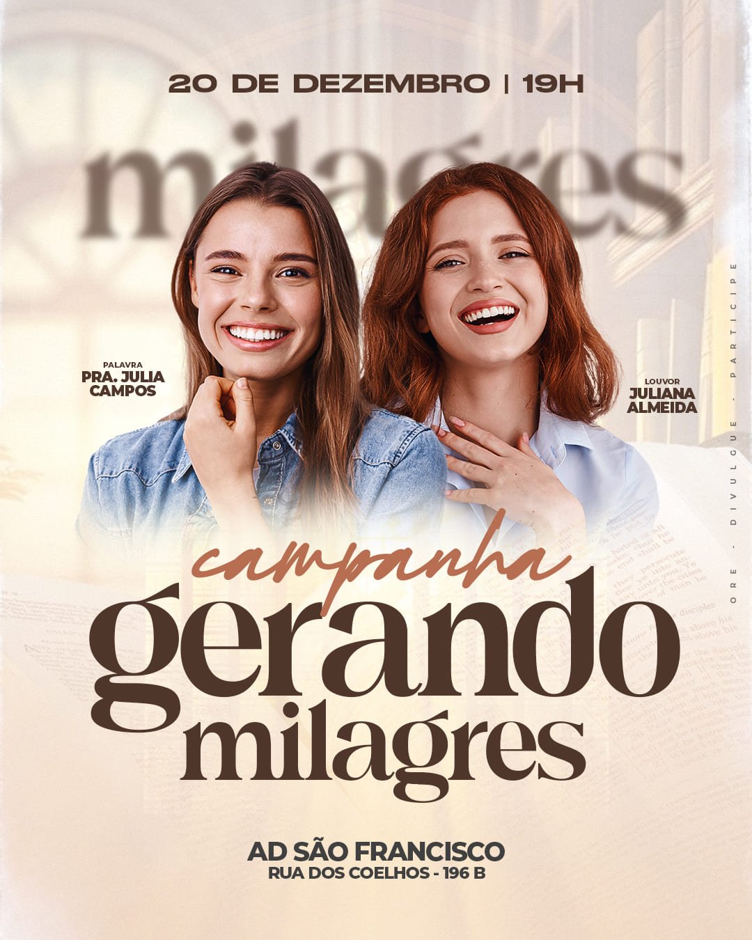 CAMPANHA GERANDO MILAGRES