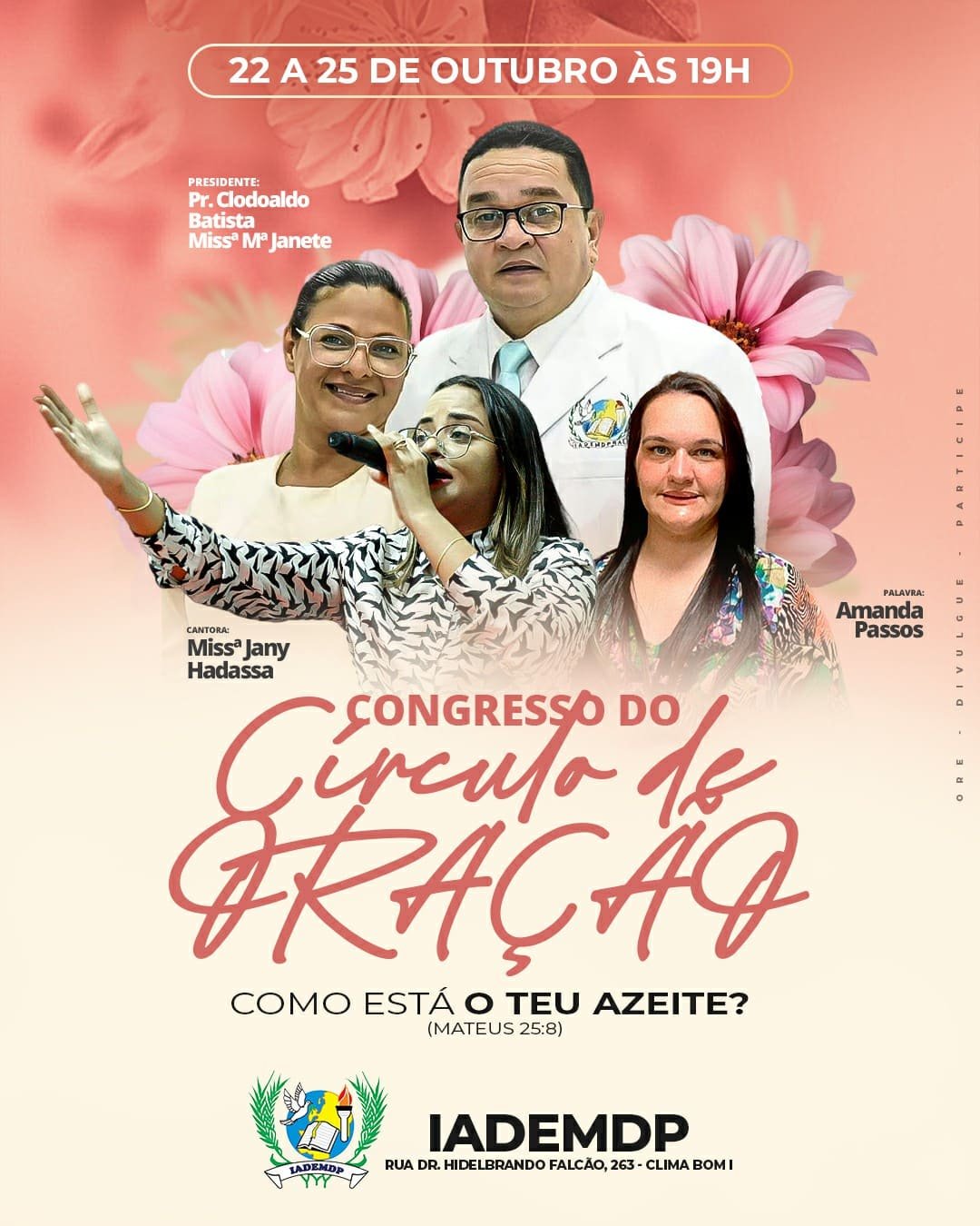 CONGRESSO DO CÍRCULO DE ORAÇÃO 3